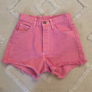 Brandy Melville Women's Pink Shorts